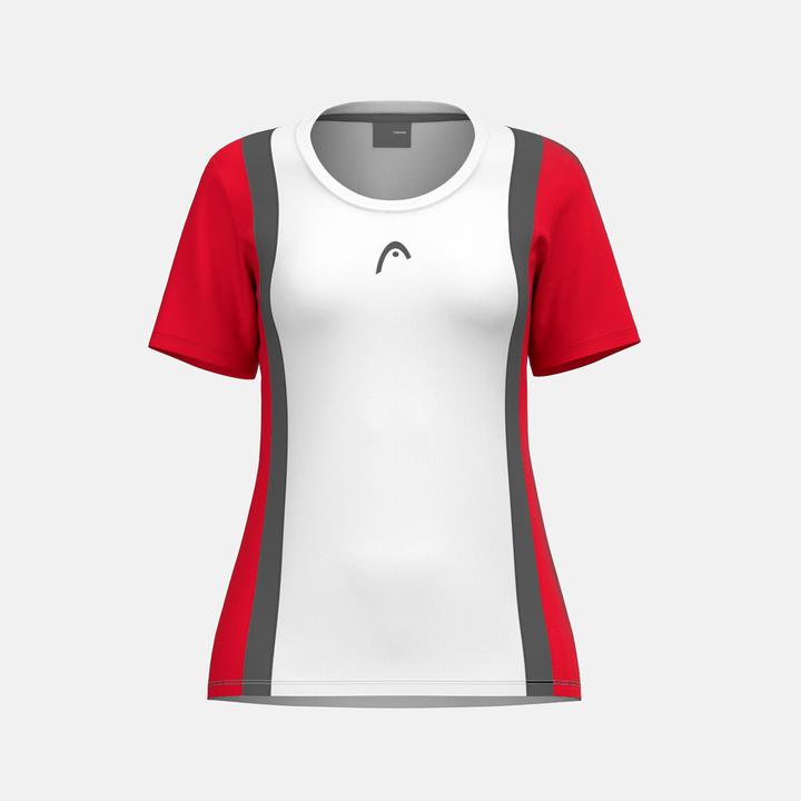 Produktbild Head Club 25 Tech T-Shirt Damen Rot/Weiss (XXL)