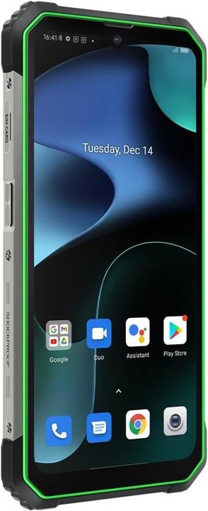 Produktbild Blackview BV8800 (128 GB, Black, Green, 6.58", Dual SIM, 50 Mpx, 4G)