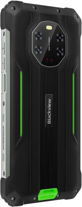 Produktbild Blackview BV8800 (128 GB, Black, Green, 6.58", Dual SIM, 50 Mpx, 4G)