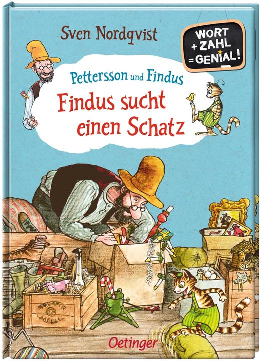 Actual product image Pettersson und Findus. Findus sucht einen Schatz (German, Alexandra Hanneforth, Sven Nordqvist, 2022)