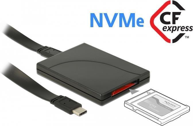 Produktbild Delock USB 3.0 Card Reader CFX (USB-C)