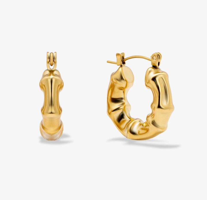 Immagine prodotto Sensora Jewelry Orecchini Splendid Hoops (Acciaio inossidabile)