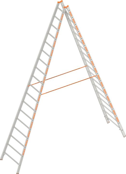 Actual product image Layher Rung stepladder (Stepladder)