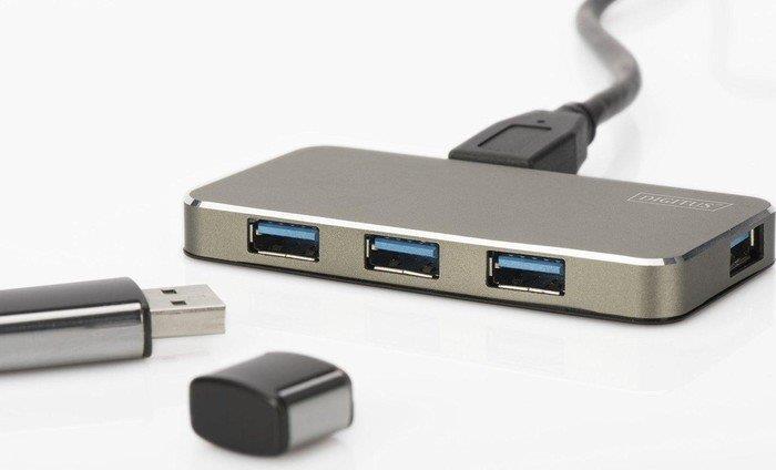 Productafbeelding Digitus Kantoor Hub (USB-A, 4 ports)