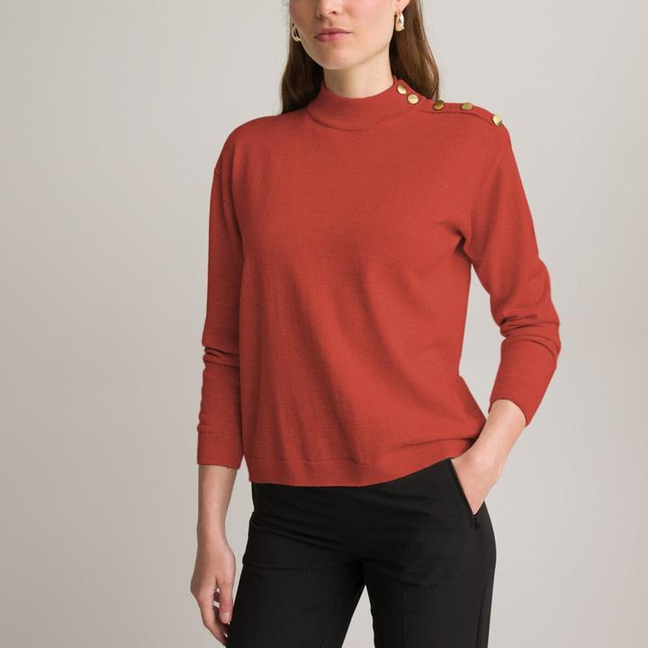 Image du produit Anne Weyburn Pull en maille fine avec col montant (W36/L38)