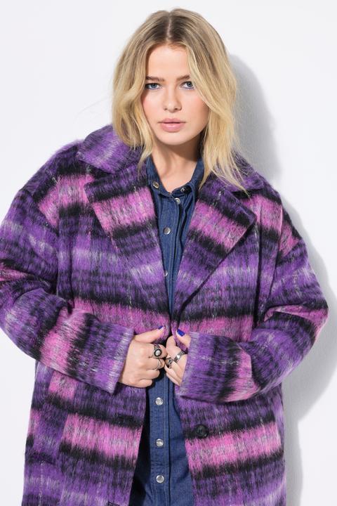 Immagine prodotto Studio Untold Cappotto dal taglio oversize a quadri con revers e maniche lunghe (42, 44)
