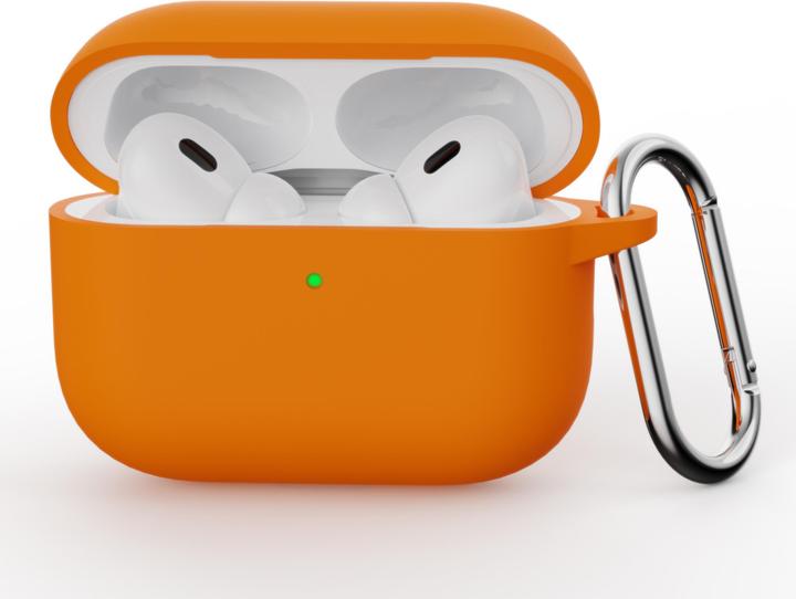 Actual product image Hanman Airpods Pro 3 - Silicone Case Orange (Headphone sleeve)