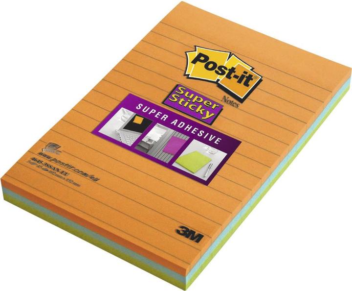 Actual product image Post-it Super Sticky Notes (152 x 102 mm)