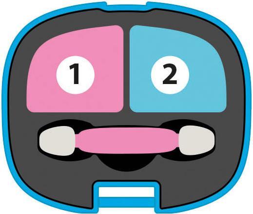 Actual product image Clementoni 18820 Crazy Chic - Lovely Eyeshadow: Bear, eyeshadow make-up, safe and hypoallergenic, K