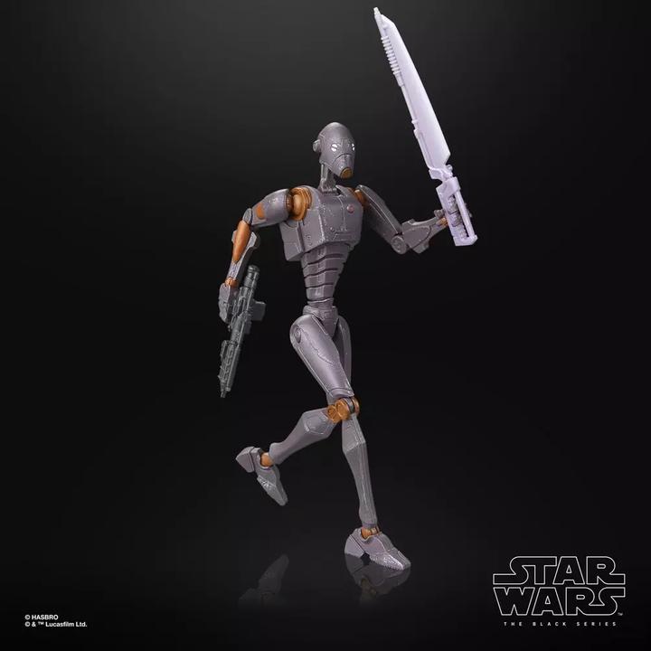 Produktbild Hasbro Star Wars: The Clone Wars Black Series Actionfigur Commando Droid 15 cm