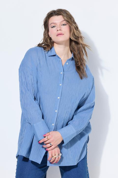 Immagine prodotto Studio Untold Camicia dal taglio lungo e oversize con righe (46, 48)