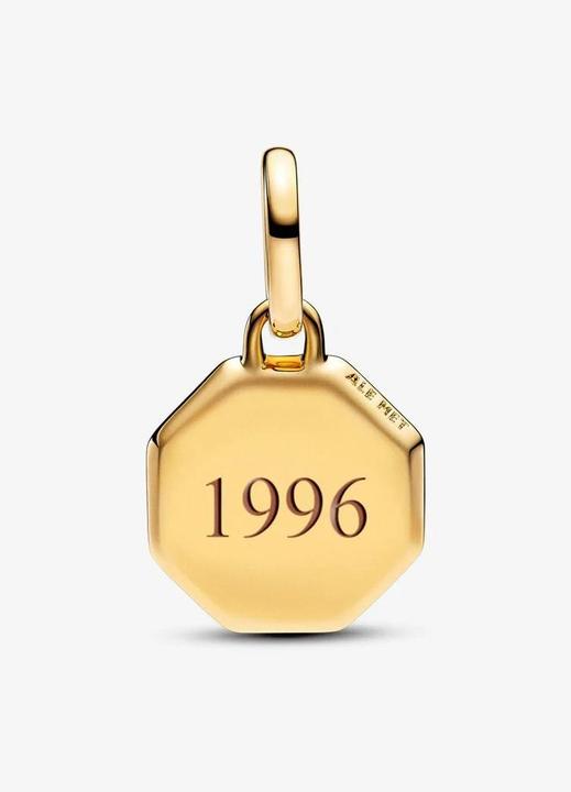 Image du produit Pandora Me Médaille à graver (Alliage métallique, 14K plaqué or)