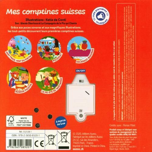 Actual product image Mes comptes suisses (French, Obertova Wanda, 2020)