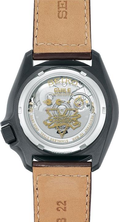 Actual product image Seiko 5 Sport Street Fighter V GUILE Limited Edition (Analogue wristwatch, 43 mm)