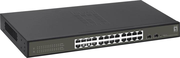 Produktbild LevelOne Switch 24x GE GES-2126 2xGSFP (26 Ports)