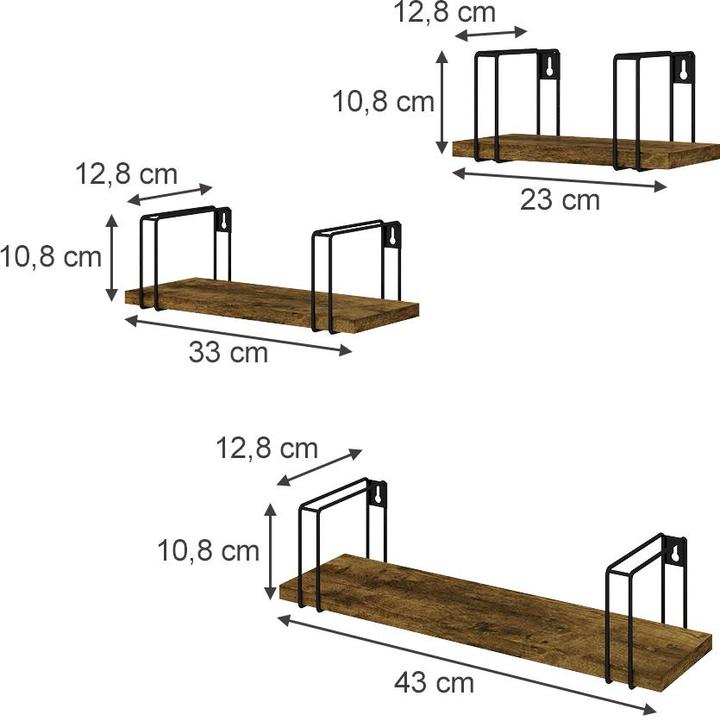 Image du produit Vicco Fyrk (43 x 11 x 13 cm)