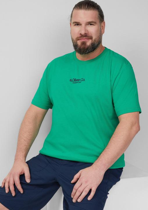 Produktbild S.Oliver T-Shirt T-Shirt aus Baumwolle mit Logo-Print (3XL)