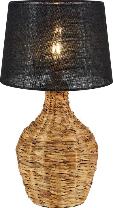 Actual product image Markslöjd Paglia 1 table lamp Black/Natural (E27)