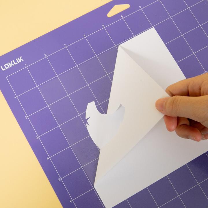 Actual product image Loklik Cutting Mat Fabric Grip - Pack of 3 - bundle (green,purple,blue)