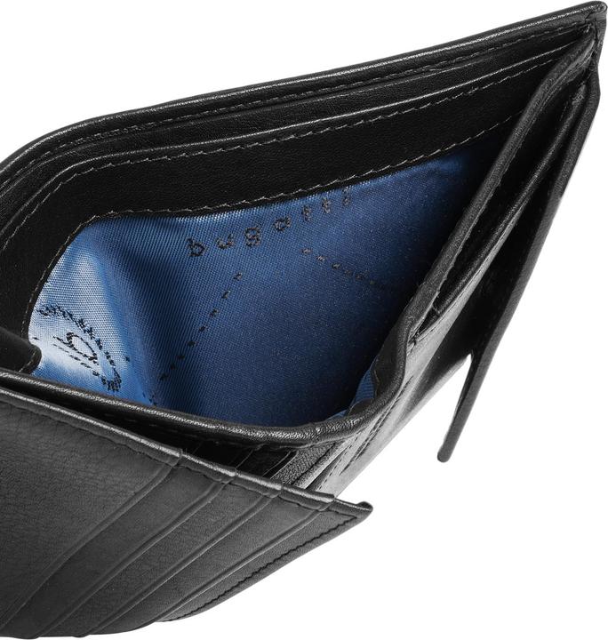 Actual product image Bugatti Nome wallet RFID protection leather 9 cm