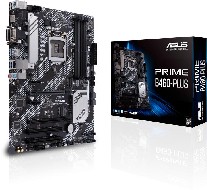Produktbild ASUS PRIME B460-PLUS (LGA 1200, Intel B460, ATX)