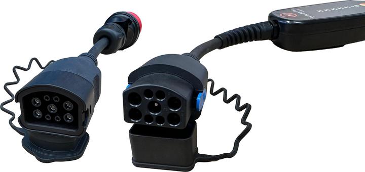 Produktbild Ev Buddy Pro Smart - 11kW Swiss Set Standard 10m (Typ 2, 11 kW, 16 A, CEE16 rot, Typ 13)