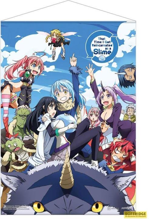 POPbuddies That Time I Got Reincarnated as a Slime wallscroll Key Art S1 50 x 70 cm