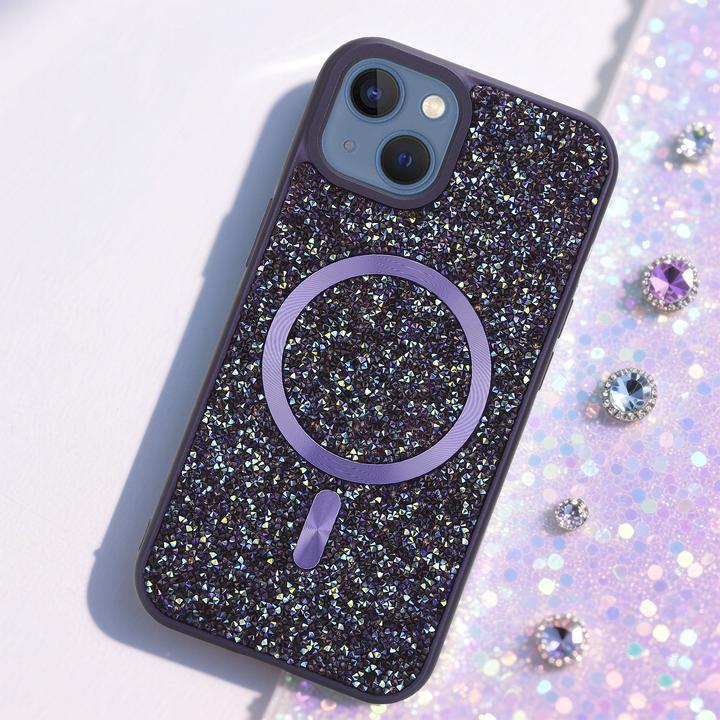 Image du produit Cadorabo Coque pour Apple iPhone 13 / 14 Paillettes Scintillant Design (Apple iPhone 13, Apple iPhone 14)