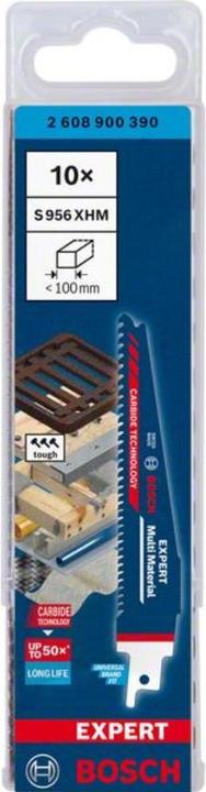 Produktbild Bosch Professional Zubehör EXPERT ‘Multi Material’ 956 XHM Säbelsägeblatt, 10 Stück