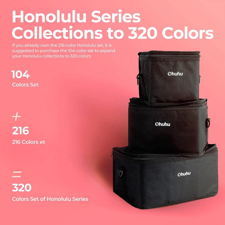 Actual product image Ohuhu Honolulu art marker