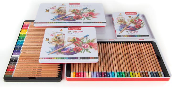 Produktbild Bruynzeel Farbstifte Expression Colour Metalletui, 12 Stück (12x)