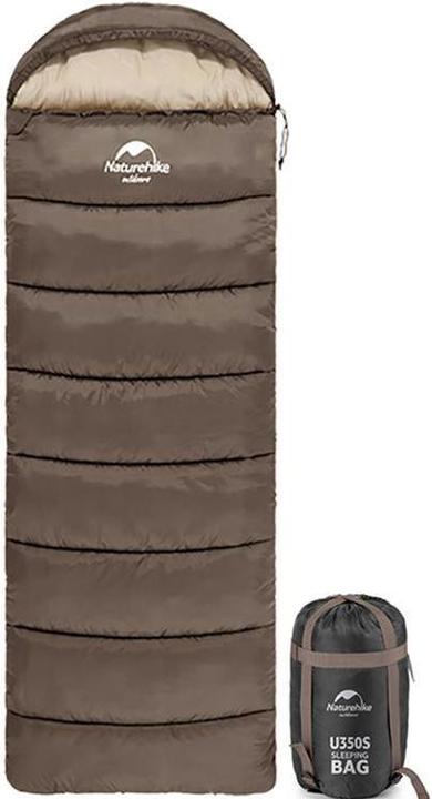 Naturehike U series sleeping bag U250 1500g - brown (220 cm)