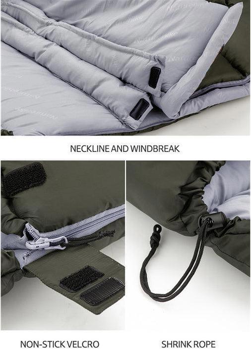 Produktbild Naturehike U series sleeping bag U250 1500g - brown (220 cm)