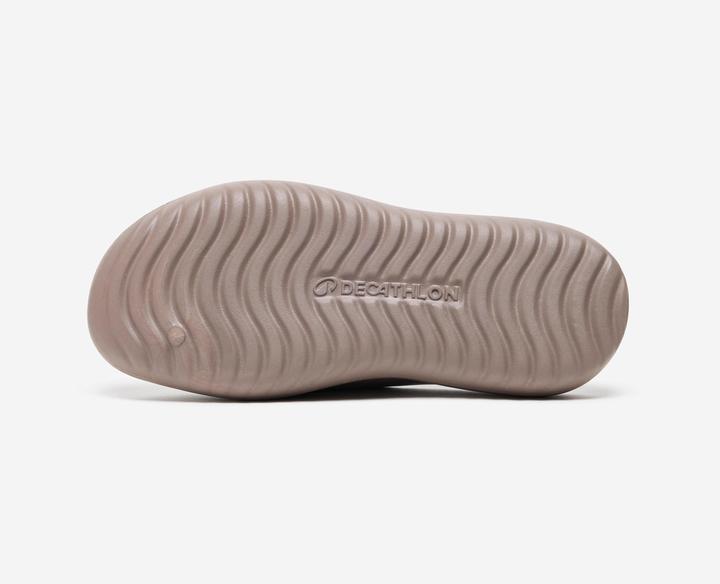 Actual product image Decathlon Badeschlappen Slides Damen/Herren - braun (39, 40)