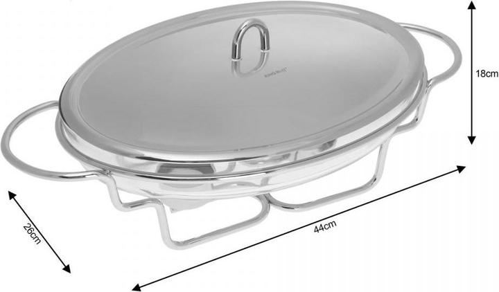 Actual product image King MAISTO ŠILDYTUVAS 3,2L KINGHOFF KH-1411 (Pot, Stainless steel)