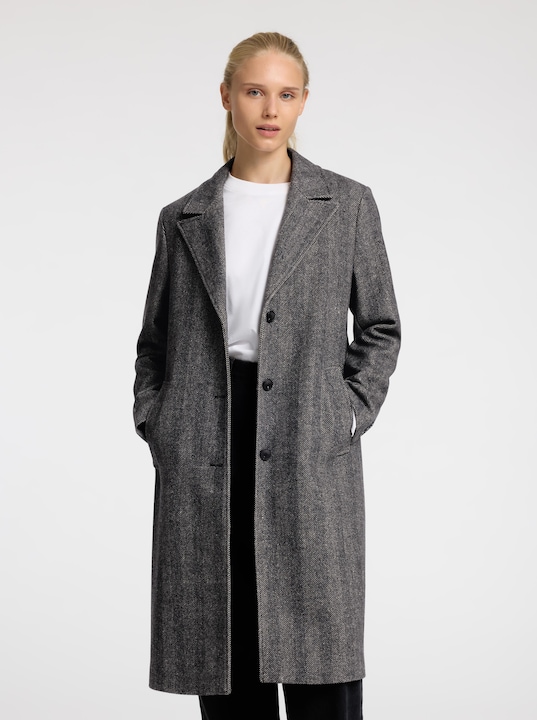 Immagine prodotto Selected Femme Slfnew Alma Wool Coat Herringbone Noos (36)