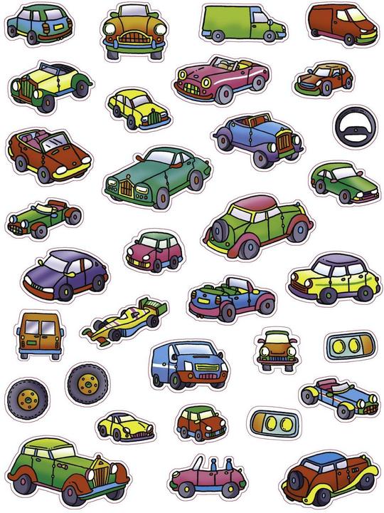 Produktbild 555 Sticker Autos