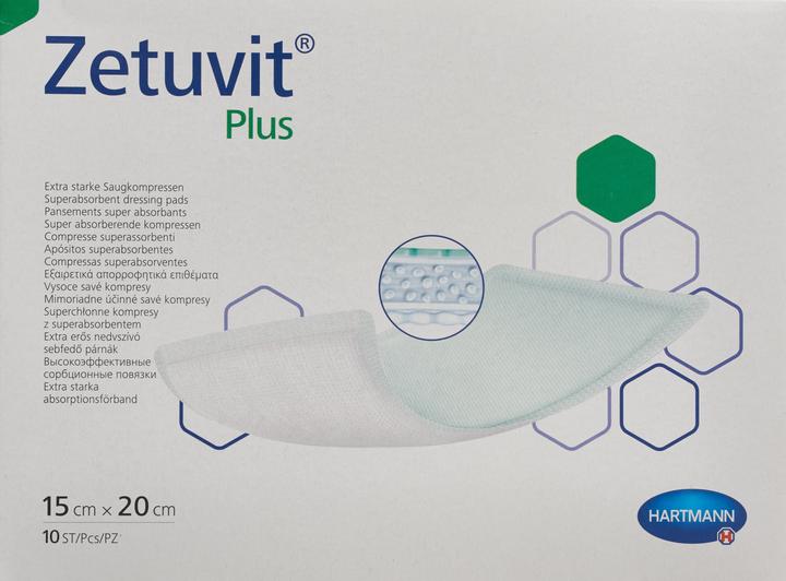 Actual product image Zetuvit Plus absorption bandage