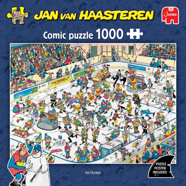 Jan van Haasteren - Ice Hockey (1000 pieces) (1119802049) (1000 pieces)