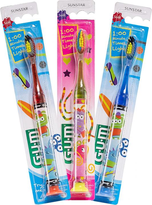 Immagine prodotto GUM SUNSTAR Junior Light-up Zahnbürste assortiert (Morbido, 1x)