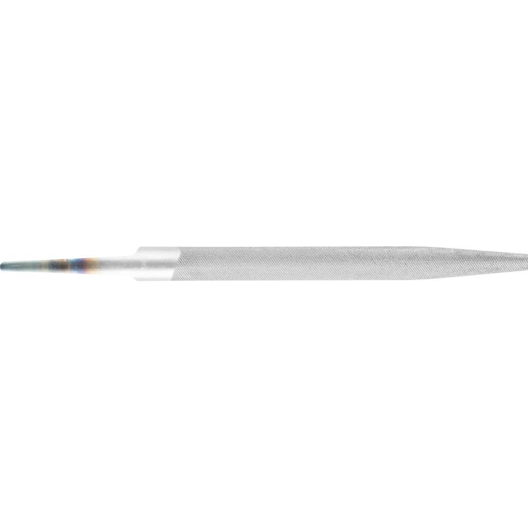 Pferd, Raspel + Feile, Werkstattfeile DIN 7261 Länge 100 mm Querschnitt 10,4 x 2,5 mm Hieb 1 Halbrund (Hieb 1, 100 mm)