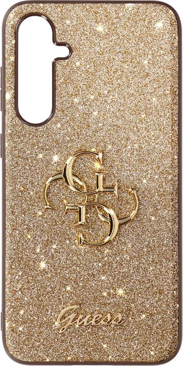 Produktbild Guess GUHCS23FEHG4SGD S23 FE S711 złoty/gold hardcase Glitter Script Big 4G (Samsung Galaxy S23 FE)