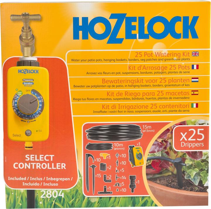 Actual product image Hozelock Drip irrigation set plug-in coupling hose length: 15m 2804 1240 (Drip irrigation set)