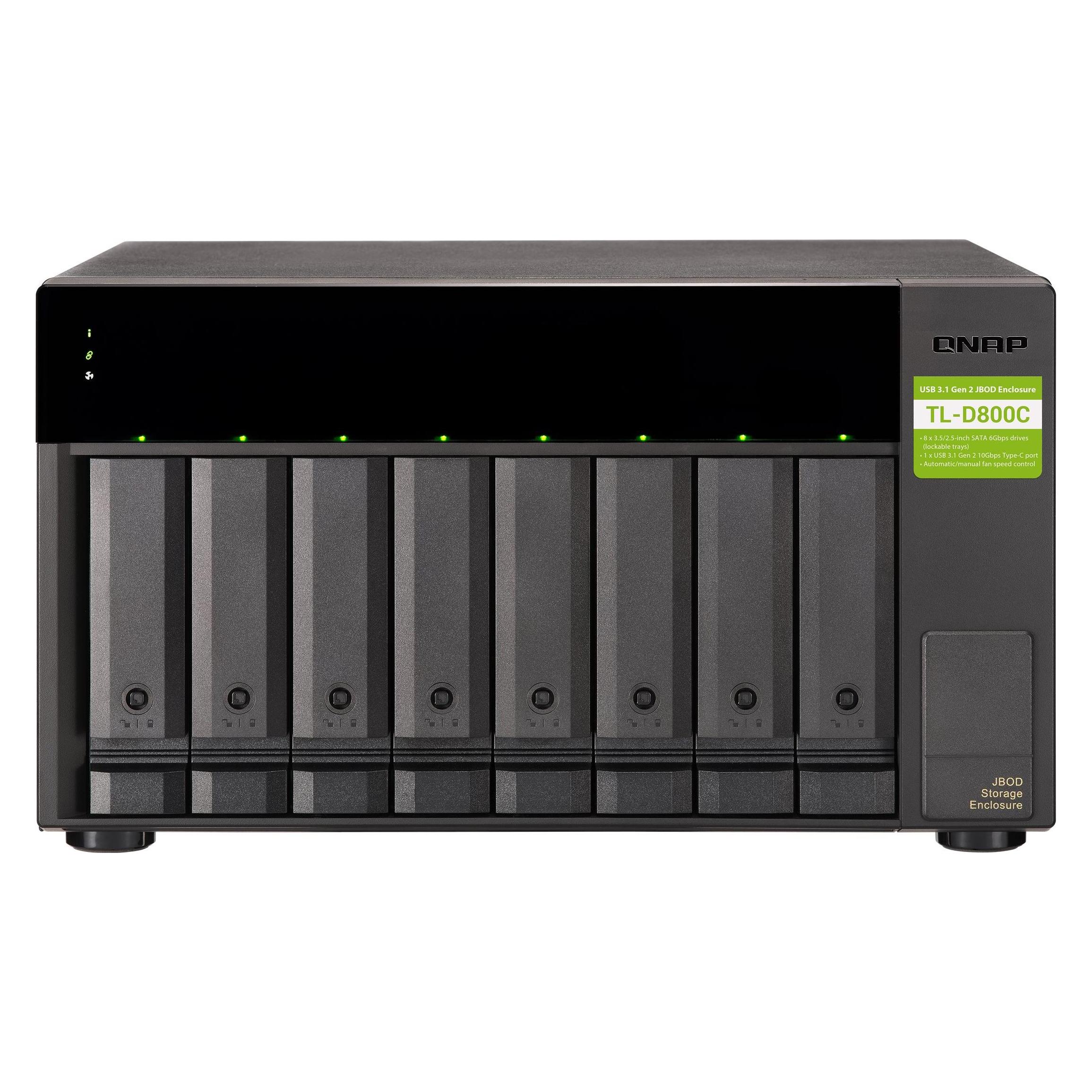 QNAP TL-D800C Expansion Unit, NAS Zubehör