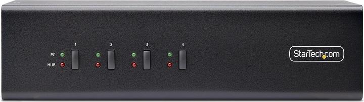 Produktbild StarTech com P4DD46A2-KVM-SWITCH, 3840 x 2160 Pixel, 4K Ultra HD, Schwarz