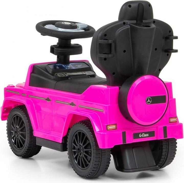 Actual product image Mally L2 Vehicle with Mercedes G350D pink handle