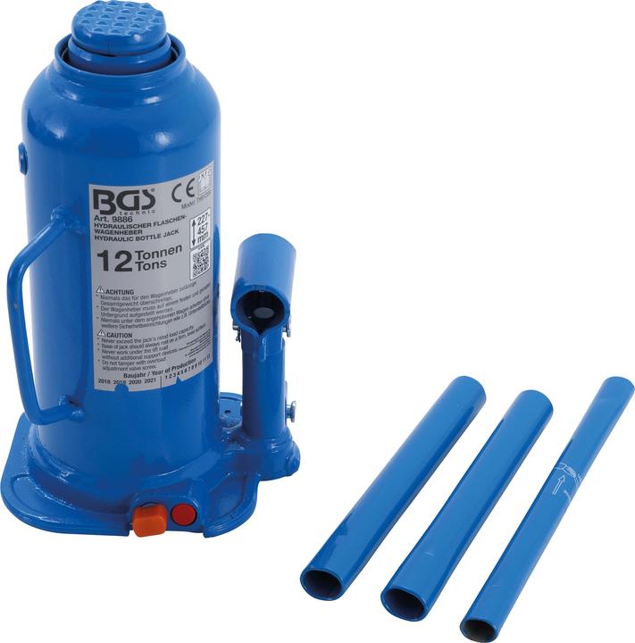 Actual product image BGS Hydraulic Bottle Jack | 12 t