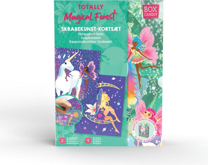 Produktbild Box Candiy Scratch Art - Totally Magical Forest - (BC-1902)