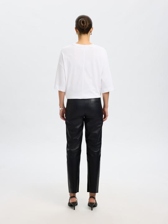 Produktbild Selected Femme Tapered Lederhose (40)