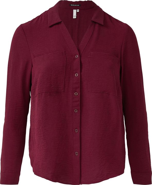 Immagine prodotto s.Oliver Bluse Crêpebluse mit Turn-up-Ärmel (48)